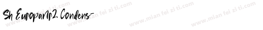 Sh EuropaNr2 Condens字体转换